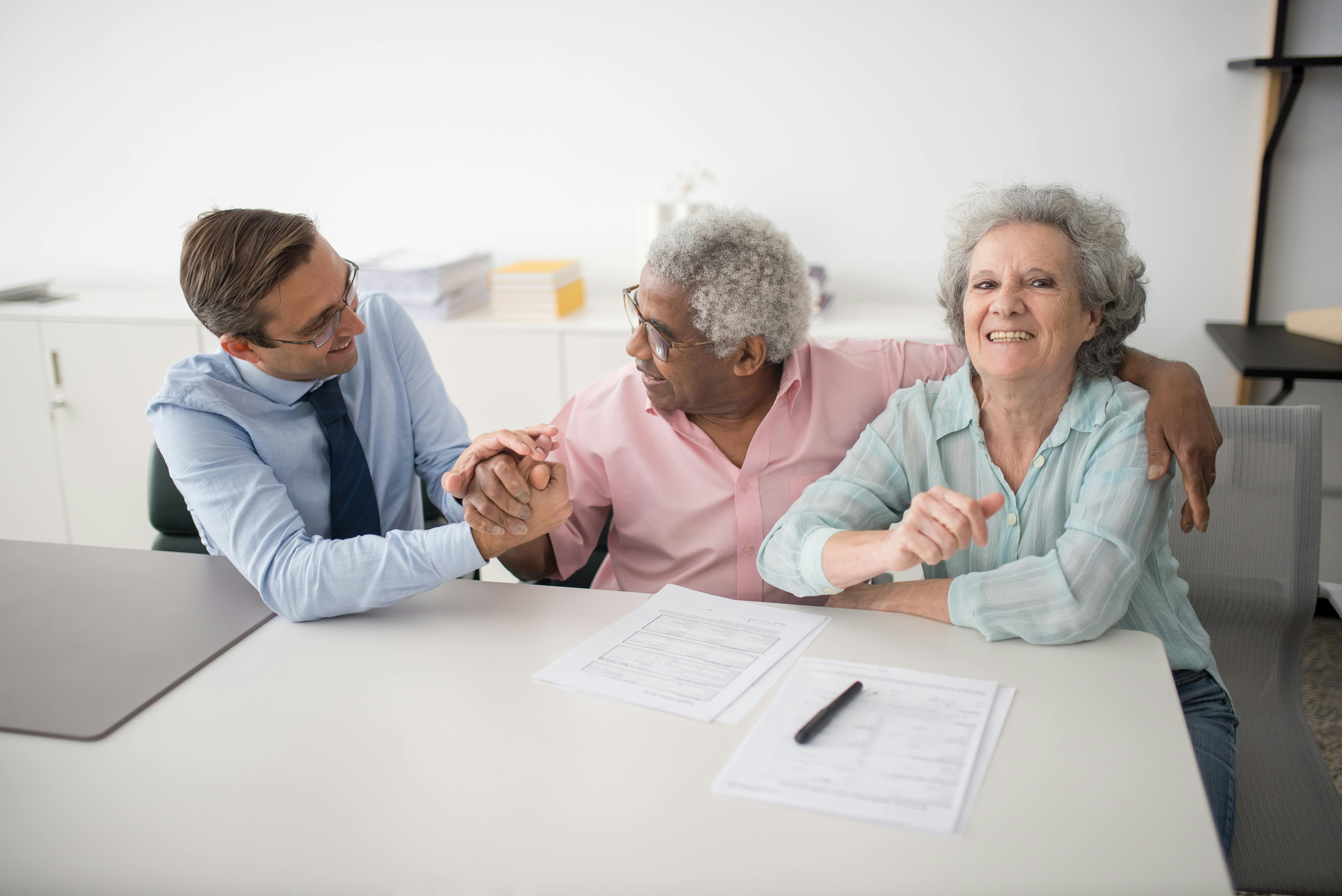 Life insurance consultation paperwork